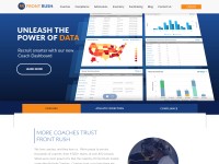 Desktop screenshot for frontrush.com