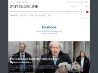 Desktop screenshot for zeit.de
