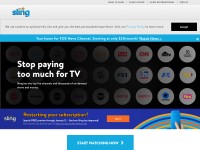 Desktop screenshot for sling.com
