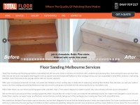 Desktop screenshot for totalfloorsandingandpolishing.com.au