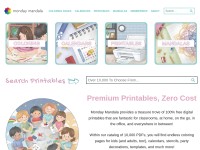 Desktop screenshot for mondaymandala.com