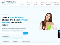 Desktop screenshot for ittrainingindore.in