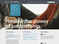 Desktop screenshot for piperjaffray.com