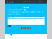 Desktop screenshot for spaste.com