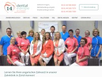 Screenshot of zahnarzt-in-ungarn.ch