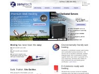 Desktop screenshot for zenutech.com