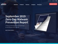 Desktop screenshot for ziften.com