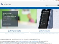 Desktop screenshot for interflex.de
