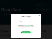 Desktop screenshot for veeam.com