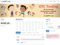 Desktop screenshot for lakebtc.com