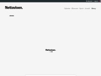 Desktop screenshot for nettavisen.no