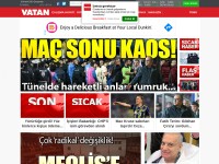 Desktop screenshot for gazetevatan.com