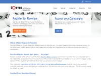 Desktop screenshot for thelotter-affiliates.com