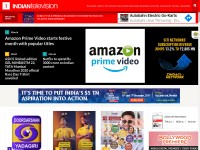 Desktop screenshot for indiantelevision.com
