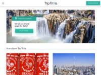 Desktop screenshot for triptrivia.com