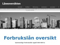Desktop screenshot for laaneoversikten.no