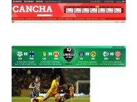 Desktop screenshot for cancha.com
