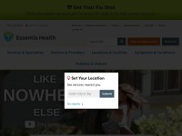 Desktop screenshot for essentiahealth.org