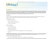 Desktop screenshot for ultrasurf.us