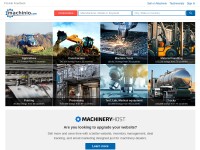 Desktop screenshot for machinio.com