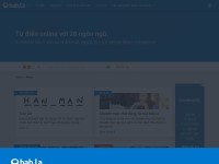 Desktop screenshot for babla.vn