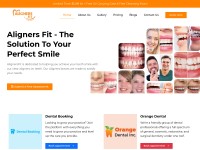 Desktop screenshot for alignersfit.com