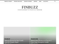 Desktop screenshot for finbuzz.co