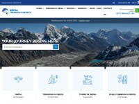 Desktop screenshot for nepaltrekkingexperts.com