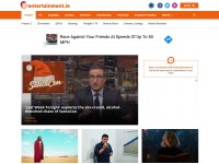 Desktop screenshot for entertainment.ie