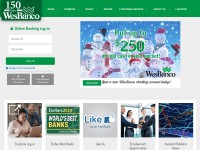 Desktop screenshot for wesbanco.com