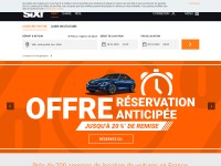 Desktop screenshot for sixt.fr