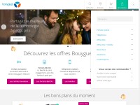 Desktop screenshot for bouyguestelecom.com
