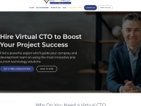 Desktop screenshot for findvirtualcto.com