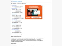 Desktop screenshot for onlineconverter.com