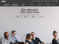 Desktop screenshot for uqo.ca