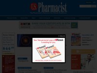 Desktop screenshot for uspharmacist.com