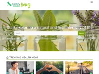 Desktop screenshot for healthyholisticliving.com