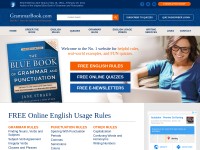 Desktop screenshot for grammarbook.com
