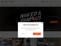 Desktop screenshot for tateandyoko.com