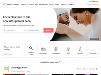 Desktop screenshot for bodas.com.mx