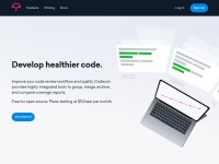 Desktop screenshot for codecov.io
