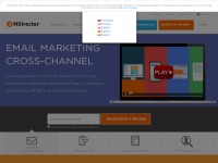 Desktop screenshot for mdirector.com