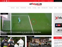 Desktop screenshot for crhoy.com