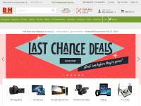 Desktop screenshot for bhphoto.com