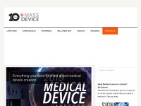 Desktop screenshot for massdevice.com