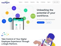 Desktop screenshot for workjam.com