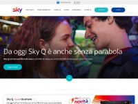Desktop screenshot for sky.it