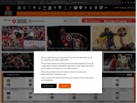 Desktop screenshot for euroleague.net