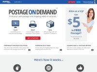 Desktop screenshot for stamps.com