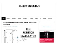 Desktop screenshot for electronicshub.org